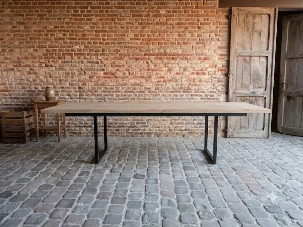 Eiken tafel Kortrijk