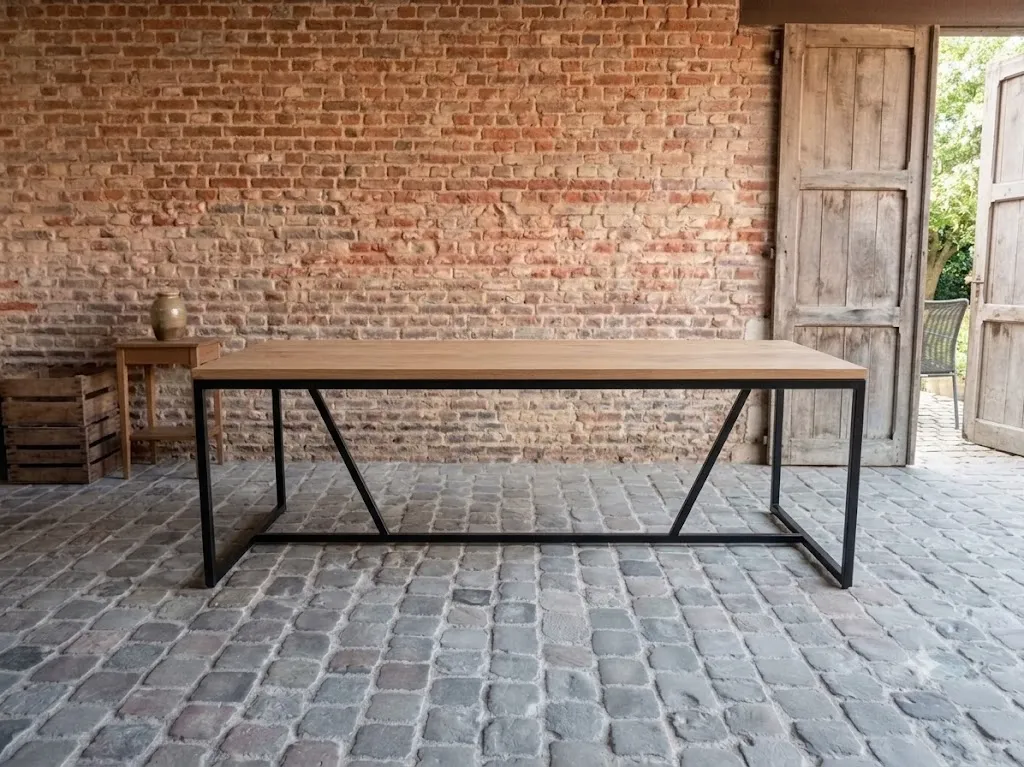 Eiken tafel Leuven
