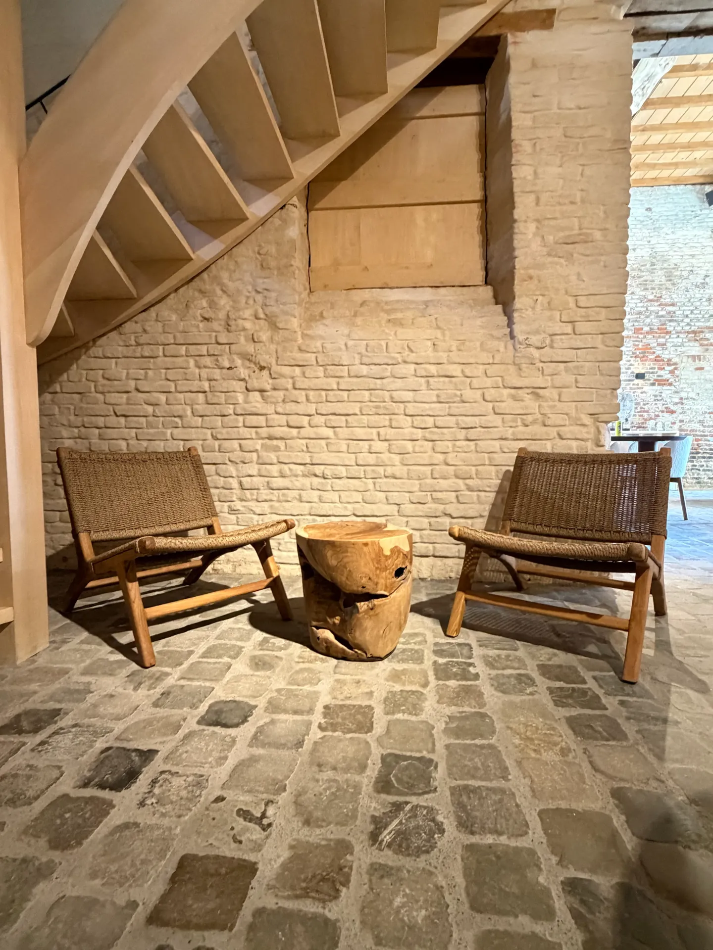 Lounge zetel en sokkel